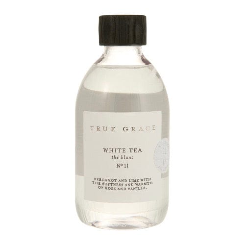 Village- Nachfüllflasche für Raumduft Diffuser mit Stäbchen White Tea - Weißer Tee, 200ml. -kasubeauty